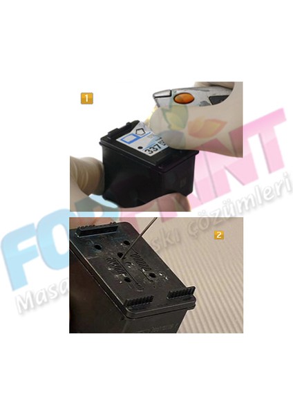 Hp 21, Hp 22, Hp 650, Hp 651 Kartuş Dolum Seti Forprint 4X100ML
