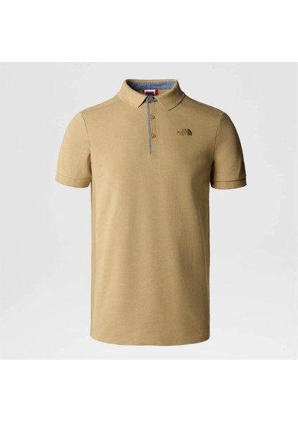M Premıum Polo Pıquet-Eu Haki Erkek T-Shirt NF00CEV4LK51