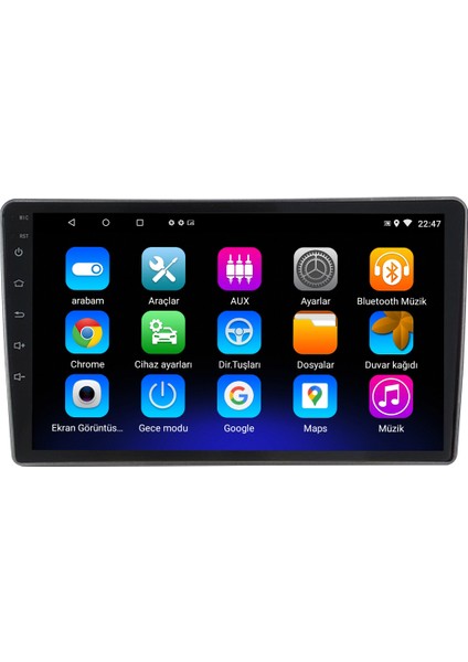 Peugeot 407 Android 12 Kablosuz Carplay Navigasyon Multimedya Ekran Teyp - MY-0609W-