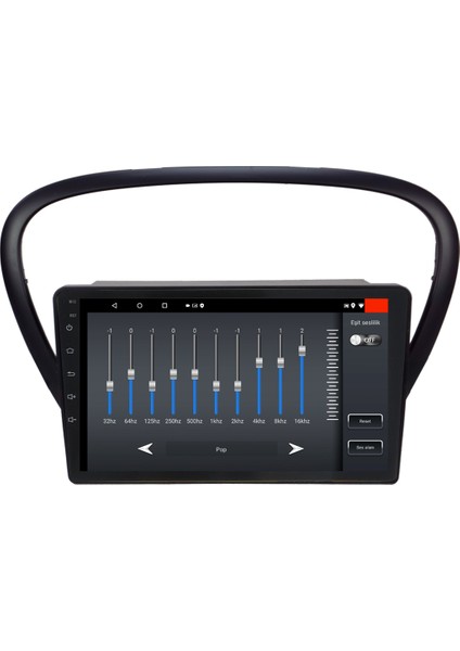 Peugeot 607 Android 12 Kablosuz Carplay Navigasyon Multimedya Ekran Teyp - MY-0609W-