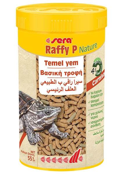 Raffy P Nature Su Kaplumbağası Yemi 250 ml