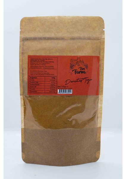 Domates Tozu 100 gr