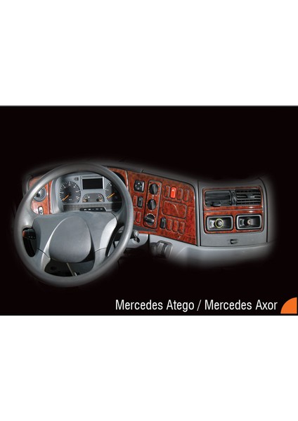 Meriç® Mercedes Axor Ön Torpido Kaplama Maun 30 Parça 2004-›