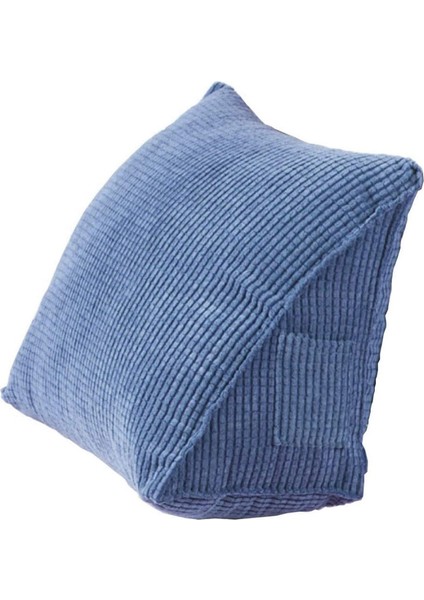 20* 36* 40 cm Üçgen Yastık Mavi (Yurt Dışından)