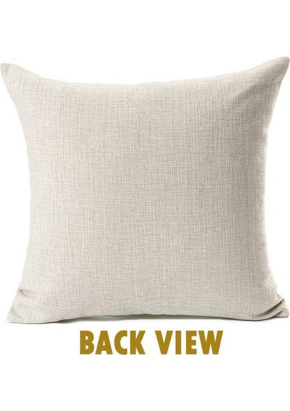 45 x 45 cm Datura Desenli Yastık Kılıfı (Yurt Dışından) fırsatları