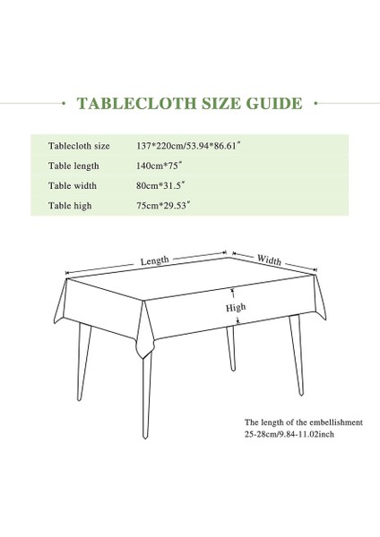 140 x 180 cm Mermer Iplik Pvc Masa Örtüsü (Yurt Dışından) indirimleri