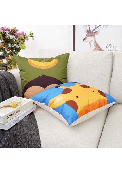 45 x 45 cm Karikatür Evcil Hayvan Yastık Kılıfı (Yurt Dışından) fırsatları