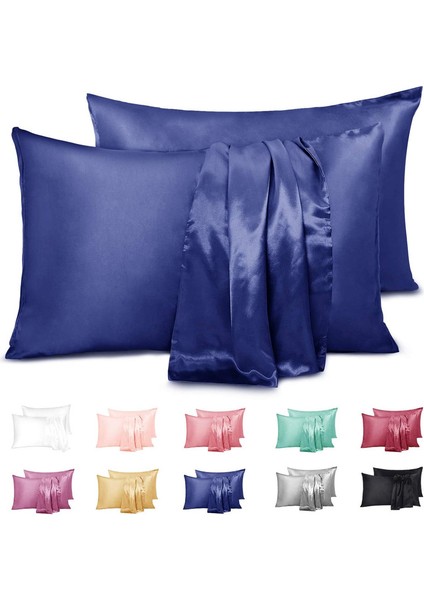 Saten Kapak 51 * 76 cm Lacivert (Yurt Dışından)