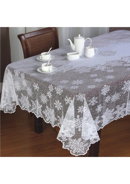 152X228CM Sanatsal Dantelden Yapılmış Masa Örtüsü Pamuk Prenses (Yurt Dışından) modelleri