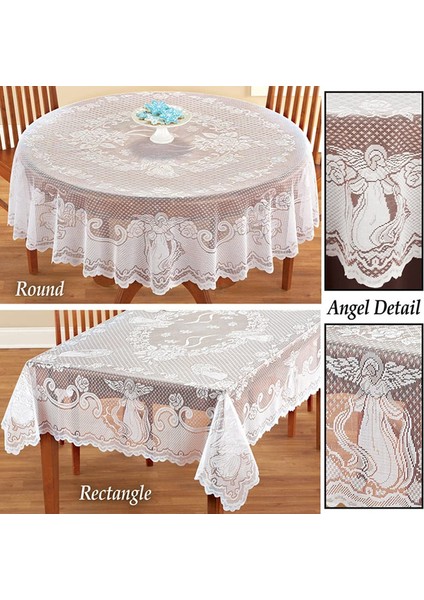 178CM Melek Yuvarlak Masa Sanatı. Dantel Masa Örtüsü (Yurt Dışından) indirimleri