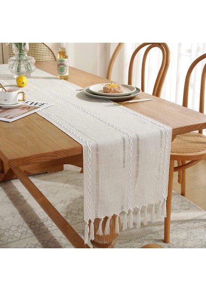 Açılır Masa Bayrağı,33 x 160 Cm, Beyaz (Yurt Dışından)