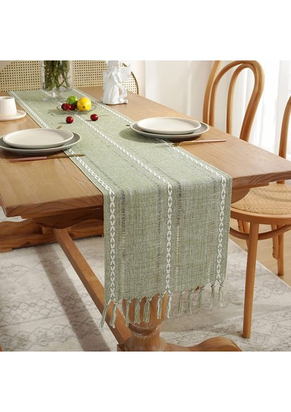 Açılır Masa Bayrağı,33 x 160 Cm, Yeşil (Yurt Dışından)