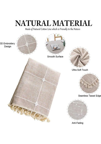 Bahçe Izgara Masa Örtüsü (Kahverengi, 90*90CM) (Yurt Dışından) fırsatları