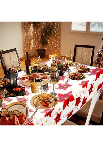 3x 110X180CM Yılbaşı Masa Örtüleri Shabby Chic (Yurt Dışından) modelleri