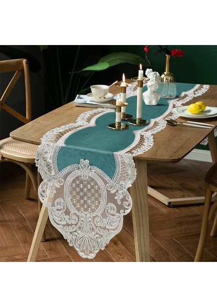 220*40CM Zarif Kadife Masa Örtüsü (Yurt Dışından) modelleri