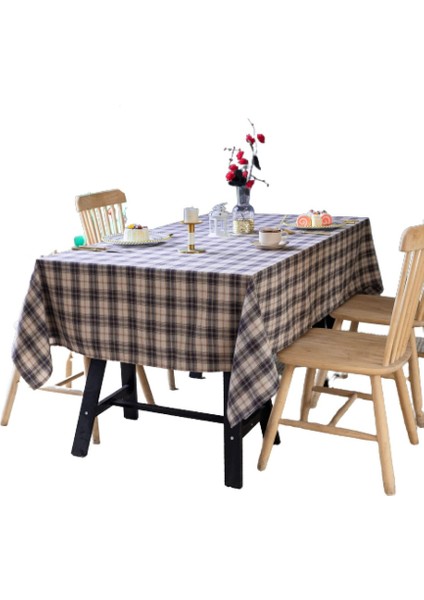 60 x 60 cm Izgaralı Masa Örtüsü (Gri) (Yurt Dışından)