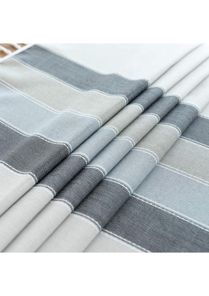 Çizgili Ponponlu Dikdörtgen Masa Örtüsü 140X140CM (Yurt Dışından) fiyatları