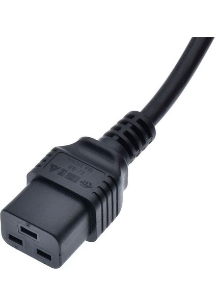 Ups C19 Power Kablosu 16 Amper 3x1,5 C19 Power Kablo 5 Metre
