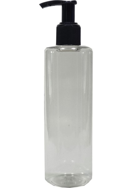 Boş Pet Şişe 250 ml Doldurulabilir Sıvı Sabun ve Dezenfektan Için 10 Adet
