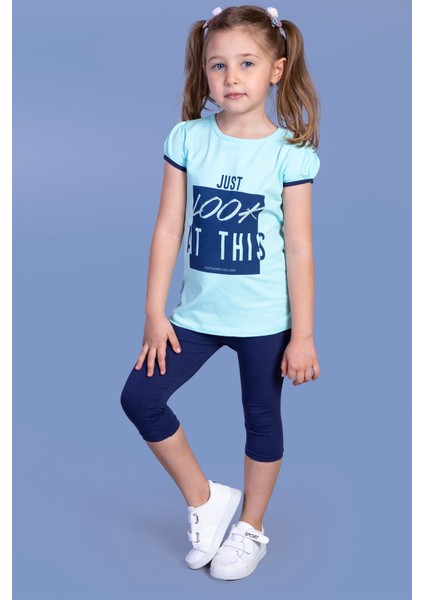 Toontoy Kız Çocuk Taytlı Takım fırsatları