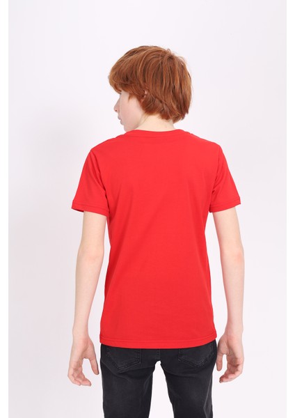 Toontoy Unisex Çocuk Atatürk Baskılı Tişört