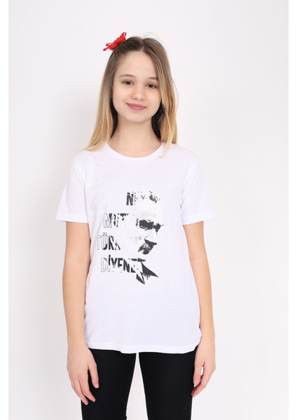 Toontoy Unisex Çocuk Atatürk Baskılı Tişört indirimleri