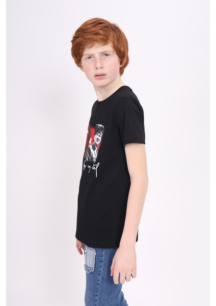Toontoy Unisex Çocuk Atatürk Baskılı Tişört fiyatları