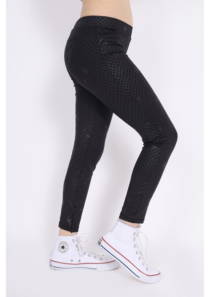 Toontoy Kız Çocuk Deri Detaylı Tayt modelleri