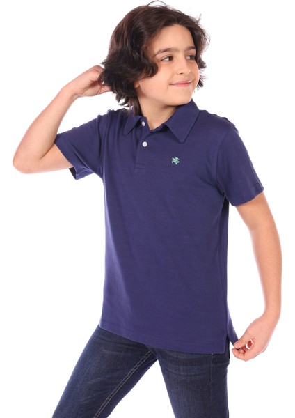 Toontoy Erkek Çocuk Polo Yaka Tişört