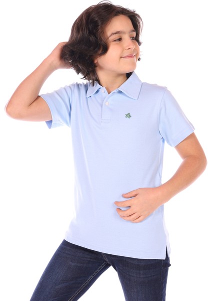 Toontoy Erkek Çocuk Polo Yaka Tişört