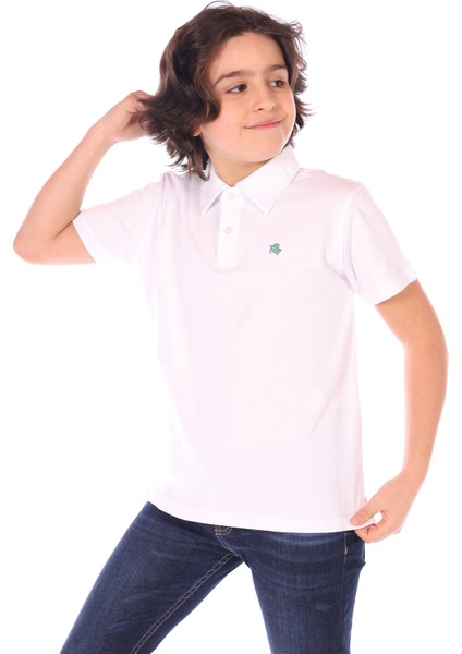 Toontoy Erkek Çocuk Polo Yaka Tişört