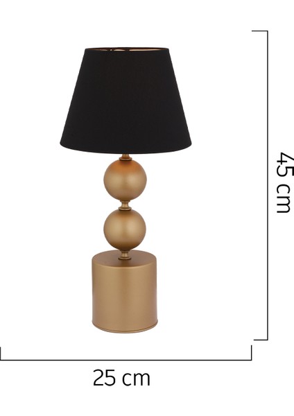 Fragile Siyah Şapkalı Eskitme Masa Lambası Modern Tasarım Salon-Yatak Odası Abajur indirimleri