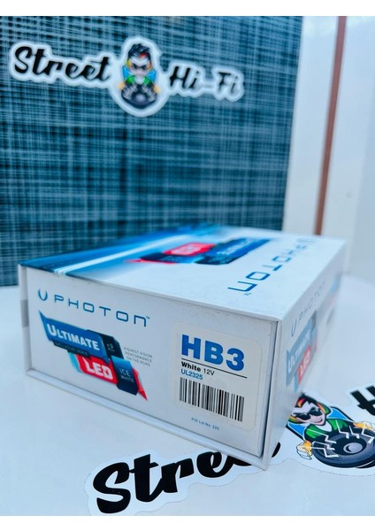 Ultimate Hb3 9005 12-24V LED Headlıght 9500 Lumens 4 Plus UL2325STR