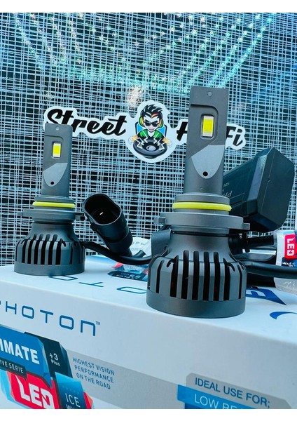 Ultimate Hb3 9005 12-24V LED Headlıght 9500 Lumens 4 Plus UL2325STR fırsatları