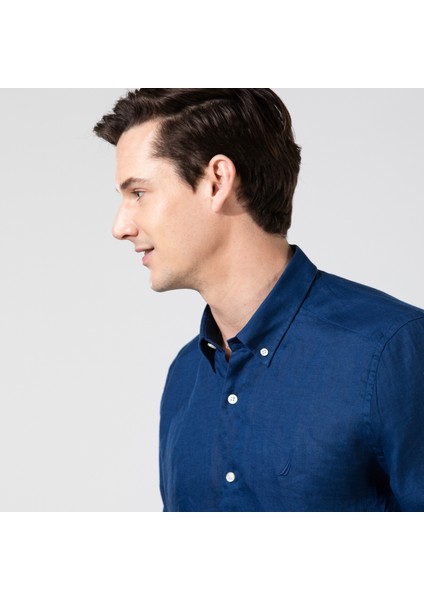 Nautıca Erkek Classic Fit Uzun Kollu Gömlek fırsatları