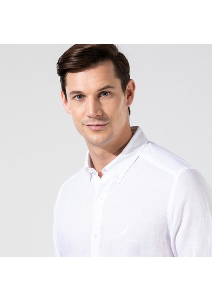 Nautıca Erkek Classic Fit Kısa Kollu Gömlek fırsatları