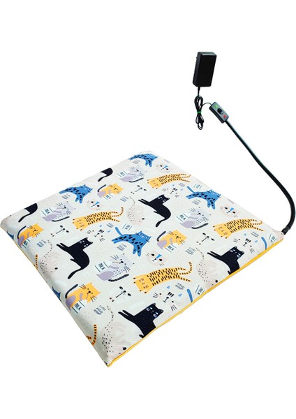 Isıtıcılı Kedi Köpek Minderi Kedi Isıtıcı Minder 12VOLT 45X45CMX4CM