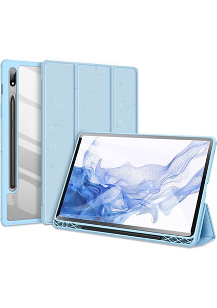 Dux Ducis Sm Galaxy Tab S8-S7 Kılıf Toby Series Manyetik Kapaklı Kılıf (X700-X706)-(T870-T875-T