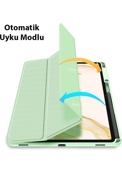 Dux Ducis Sm Galaxy Tab S8-S7 Kılıf Toby Series Manyetik Kapaklı Kılıf (X700-X706)-(T870-T875-T