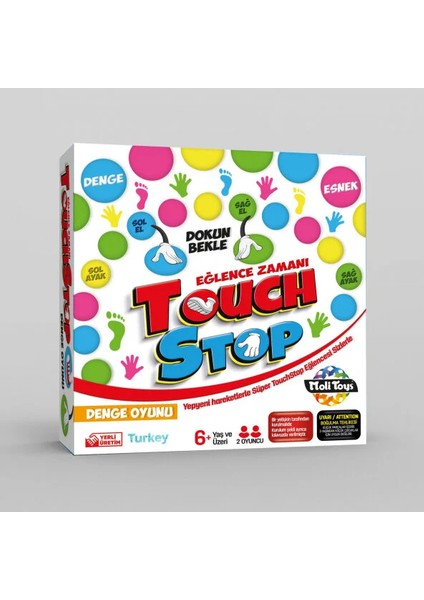 Twist Master Denge Oyunu Touch Stop V2 Eğlenceli Dikkat Algı Hareket Aile Oyunu