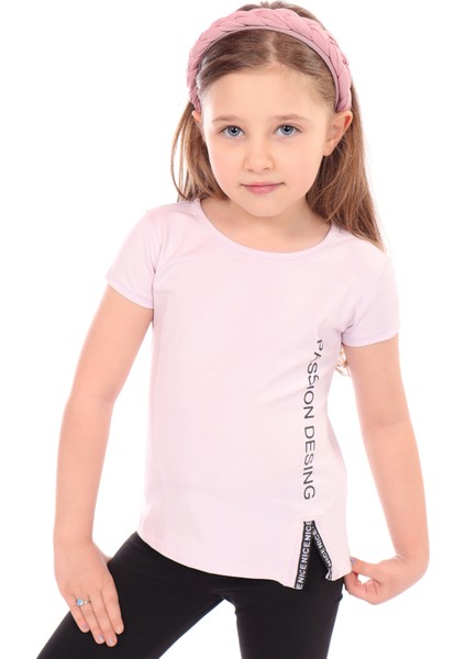 Toontoy Kız Bebek Passion Desing Baskılı Tişört