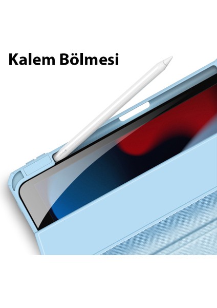 Dux Ducis iPad 10.2 2022 Kılıf Toby Series Kalem Yerli Manyetik Kapaklı Kılıf