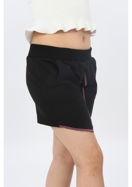 Toontoy Kız Çocuk #mood It S A Good Nakışlı Şort modelleri