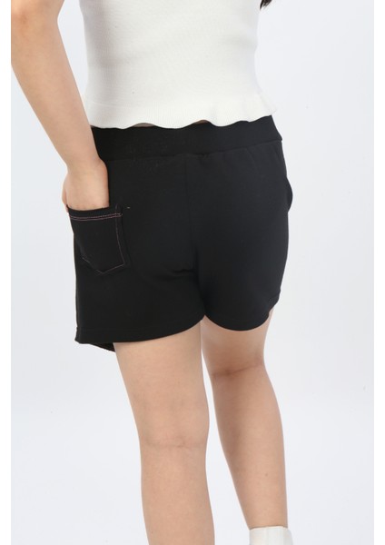 Toontoy Kız Çocuk #mood It S A Good Nakışlı Şort indirimleri