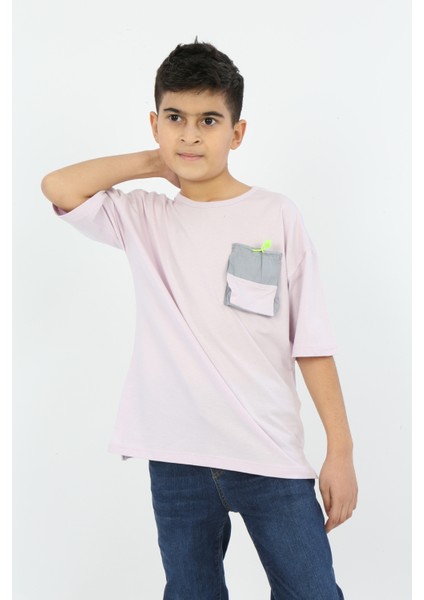 Toontoy Erkek Çocuk Göğsü Cepli Tişört fiyatları