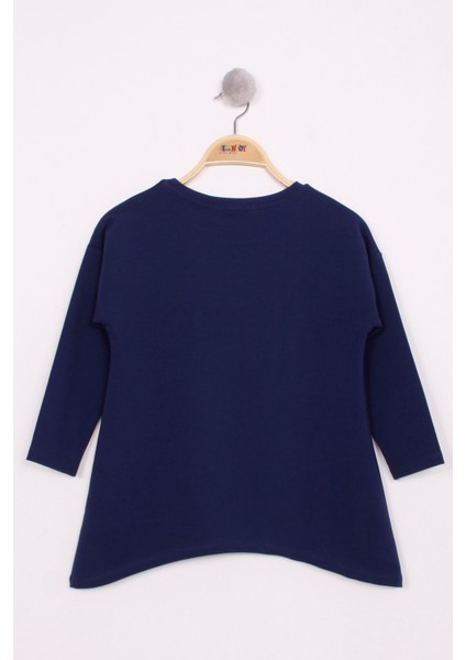 Toontoy Kız Çocuk Pullu Kalp Nakışlı Tişört fiyatları