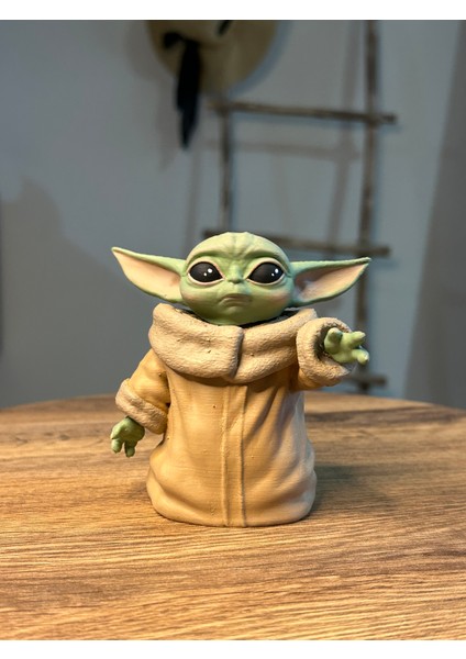 Turuncu Hane Baby Yoda Star Wars Figür 15 cm