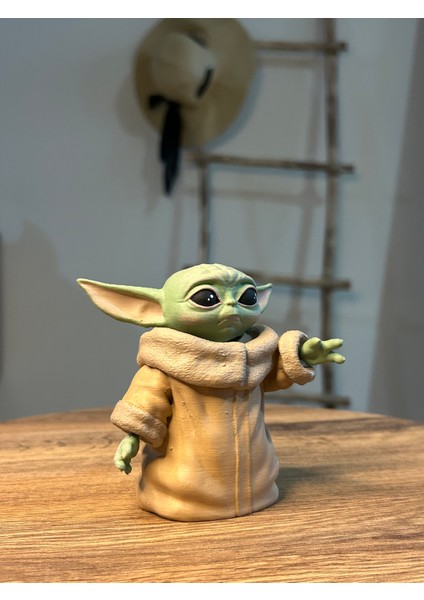 Turuncu Hane Baby Yoda Star Wars Figür 15 cm