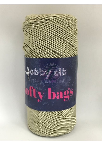 Hobby Club Softy Bags Supra Mumlu Ip Çanta Ipi 200 Gr.5 Adet (1kg) Kemik