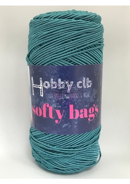 Hobby Club Softy Bags Supra Mumlu Ip Çanta Ipi 200 Gr.5 Adet (1kg) Petrol